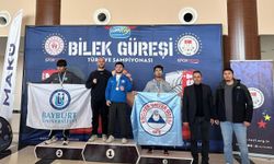 İSMAİL HACI BEKAR'DAN ÇİFTE ALTIN MADALYA