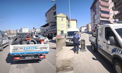 EREĞLİ’DE POLİS DESTEKLİ KALDIRIM TEMİZLİĞİ