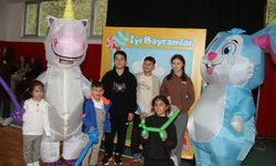 Yağlıdere'de çocuklar için bayram şenliği düzenlendi