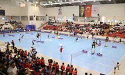11-13 Yaş Altı Türkiye Badminton Şampiyonası, Amasya'da başladı