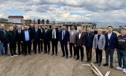 AK Parti Karabük heyeti, yatırımları inceledi
