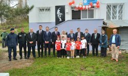 Amasya'da cezaevi personelinden köy okuluna destek