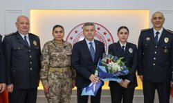 Artvin Emniyet Müdürlüğü'nden Vali Ergün'e ziyaret