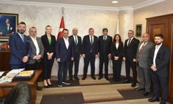 Azerbaycan sağlık turizmi heyeti TTSO'yu ziyaret etti