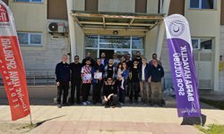 Bafra'da yamaç paraşütü pilotlarına sertifikaları verildi