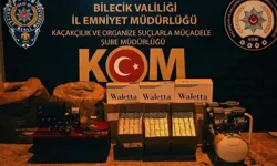 Bilecik'te on binlerce makaron ele geçirildi