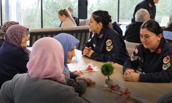 Bolu'da jandarma ekipleri huzurevi sakinlerini ziyaret etti