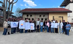 Bursa Nilüfer'de gençler dayanışma için buluştu