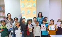 Çanakkale'de miniklerin kütüphane coşkusu