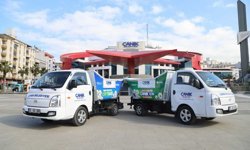 Canik Belediyesi araç filosuna çöp taksilerini ekledi