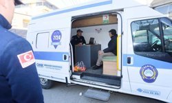 Canik'te Belediye Mobil Zabıta Çözüm Merkezi hizmet veriyor