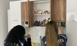 Çorum'da kuaförlerde bulunan son kullanma tarihi geçmiş 563 ürüne el konuldu