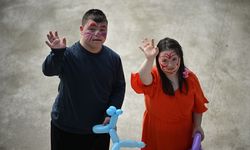 Düzce'de otizmli çocuklar, farkındalık günü etkinliklerinde eğlendi