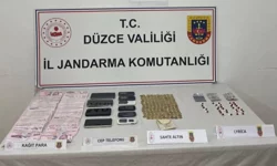 Düzce'de sahte altın dolandırıcılığı: 4 gözaltı
