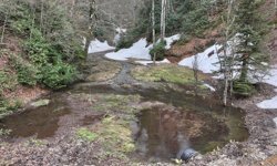 Düzce'nin yaylalarında iki mevsim bir arada yaşanıyor