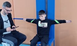 Eynesil'de öğrencilerin sportif yetenekleri incelendi