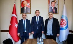 Gazeteciler Burhan ile Şahin, Ordu'da ziyaretlerde bulundu