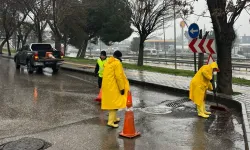 Gaziantep Büyükşehir yağışlara karşı sahada