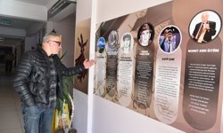 Görele'de lisede kültür ve sanat koridoru oluşturuldu