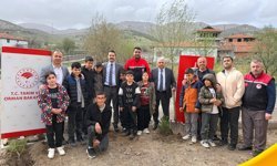 Göynücek'te Otizm Farkındalık Günü ve Orman Haftası kapsamında fidan dikim etkinliği yapıldı