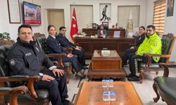 Gümüşhacıköy'de Polis Haftası ziyareti