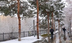 Gümüşhane ve çevre illerin yüksek kesimlerinde kar yağışı etkisini sürdürdü