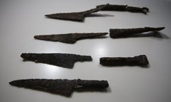 Hadrianopolis Antik Kenti'nde 1500 yıllık bıçaklar gün yüzüne çıkarıldı