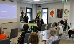 İzmir'de Efes Tarlası Yaşam Köyü'nde bokaşi kompost eğitimi