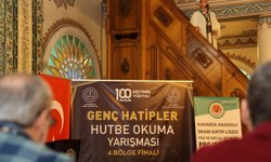 Karabük'te 'Genç Hatipler Hutbe Okuma Yarışması Bölge Finali' yapıldı