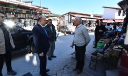 Kastamonu Valisi Dallı'dan esnaf ziyaretleri