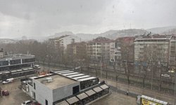 Kastamonu'da kar etkili oluyor