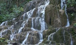 Kastamonu'da karların erimesiyle birlikte şelalelerin debisi artmaya başladı