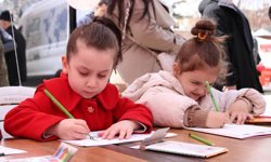 Kastamonu'da 'Minik Kalplerden Filistin İçin Umut Balonları' etkinliği düzenlendi