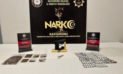 Kastamonu'da uyuşturucuyla yakalanan 6 şüpheli gözaltına alındı