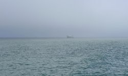 Kastamonu'nun Karadeniz sahilinde sis etkili oldu