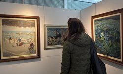 'Kıyıdan Bakmak' sergisi, Bartın'da sanatseverlerle buluştu