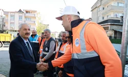 Kocaeli Gebze'de bahar temizliği devam ediyor