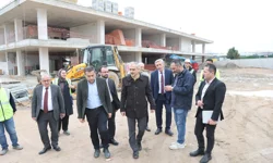 Kocaeli'de Başkan Çiftçi'den spor lisesine yakın takip