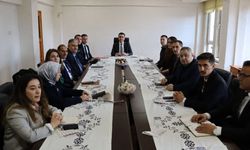 Küre'de 'İlçe İdare Şube Başkanları Toplantısı' yapıldı