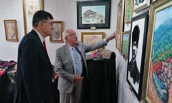 Kütahya'nın sanatsal ve kültürel zenginliği Çanakkale'de sergileniyor