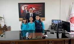 Merzifon Cumhuriyet Başsavcısı Akkaya, koltuğunu öğrencilere devretti