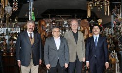 Merzifon Kaymakamı Karaaslan'dan esnaf ziyareti