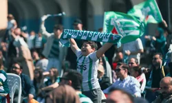 Millet Bahçesi'nde dev ekranda Bursaspor coşkusu