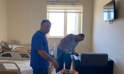 Niksar Devlet Hastanesinde bahar temizliği yapıldı