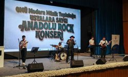 OMÜ'de 'Ustalara Saygı Anadolu Rock Konseri' düzenlendi