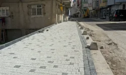 Ordu Kumru'ya modern kaldırım