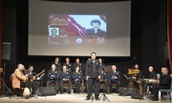 Ordu'da polis korosu konser verdi