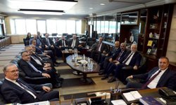 OSBÜK Başkanı Kütükcü TTSO'yu ziyaret etti