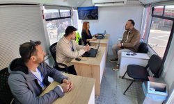 Samsun Büyükşehir Belediyesi Havza'da 153 Mobil Çözüm Merkezi kurdu