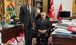 Samsun İl Başkanı Mucur, MHP Genel Başkanı Bahçeli'yi ziyaret etti